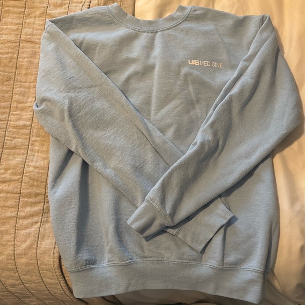 UAB medicine baby blue sweatshirt